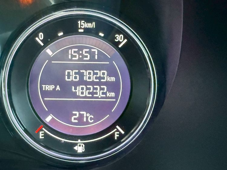 Honda BR-V 2016 1.5 SV Utility-car เบนซิน ไม่ติดแก๊ส เกียร์อัตโนมัติ เทา รูปที่ 4