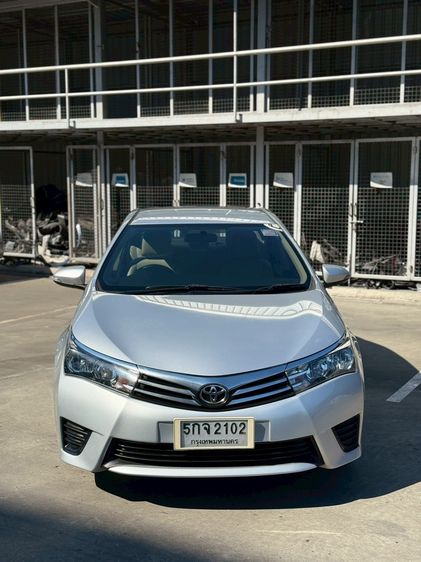 Toyota Altis 2016 1.6 G Sedan เบนซิน ไม่ติดแก๊ส เกียร์อัตโนมัติ เทา รูปที่ 2