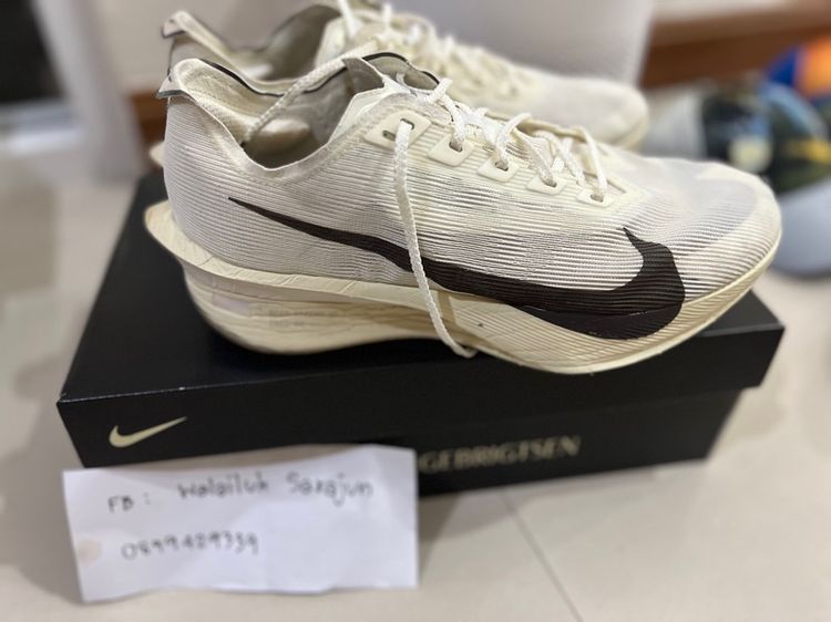 รองเท้า Nike zoomx vaporfly next สี Sail Medium Ash