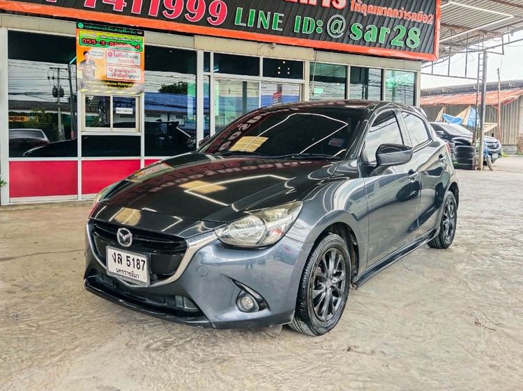 Mazda Mazda 2 2015 1.3 Sports High Sedan เบนซิน ไม่ติดแก๊ส เกียร์อัตโนมัติ เทา