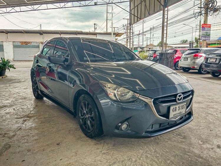 Mazda Mazda 2 2015 1.3 Sports High Sedan เบนซิน ไม่ติดแก๊ส เกียร์อัตโนมัติ เทา รูปที่ 3