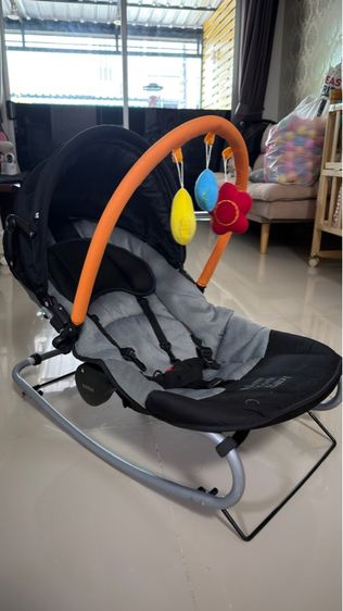 เปลโยก มีมุ้ง พร้อมโมบาย รูปที่ 2