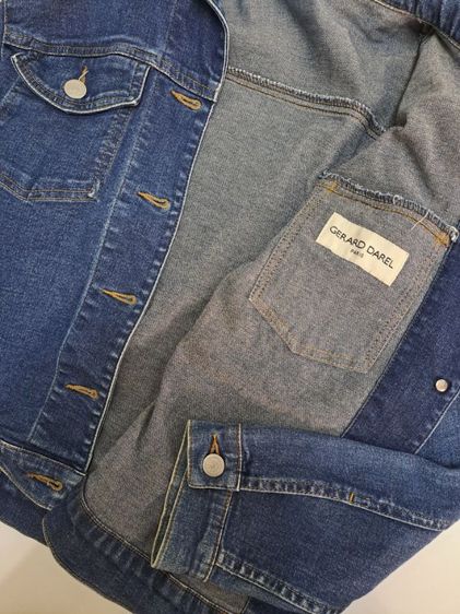 เสื้อยีนส์ gerard darel jacket แบรนด์ GERARD DAREL‼️ ผ้ายีนส์แท้ รูปที่ 4