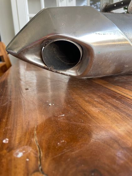 ท่อ มอเตอร์ไซค์ ท่อไอเสียER6N ผ่าbypass 