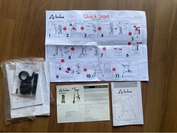 จักรยานพับ A-bike แท้จากอังกฤษ