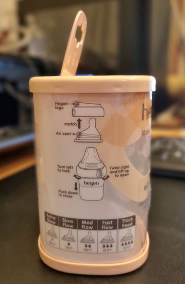 HEGEN จุกนมเด็กแบบไหลช้าพิเศษ (แพ็ค 2 ชิ้น) ของใหม่ รูปที่ 2