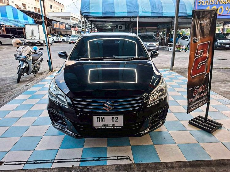 Suzuki Ciaz 2016 1.2 GL Sedan เบนซิน ไม่ติดแก๊ส เกียร์อัตโนมัติ ดำ รูปที่ 2