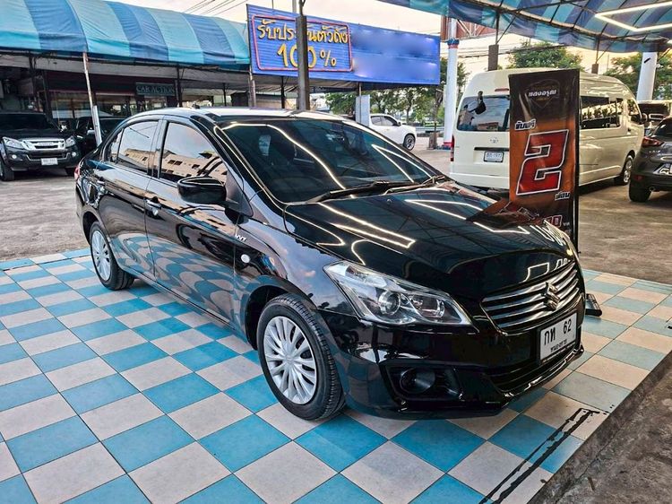 Suzuki Ciaz 2016 1.2 GL Sedan เบนซิน ไม่ติดแก๊ส เกียร์อัตโนมัติ ดำ รูปที่ 3