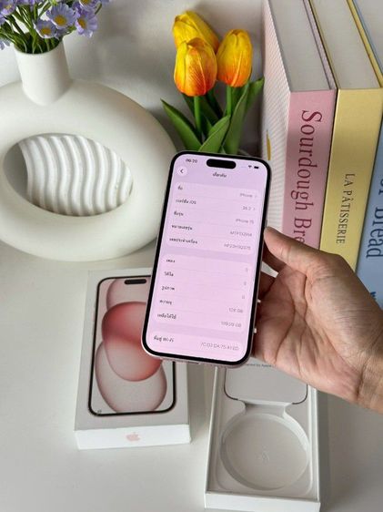 iphone 15 สีชมพู 128 gb รูปที่ 6