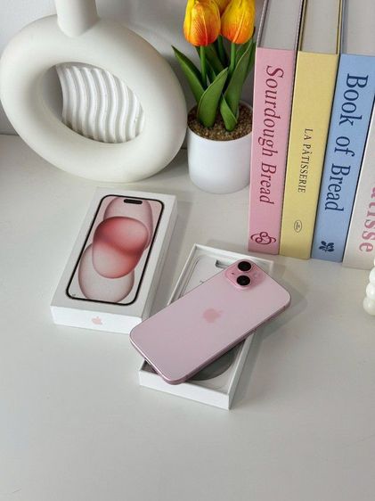 iphone 15 สีชมพู 128 gb รูปที่ 2
