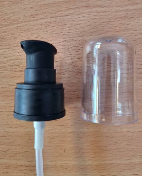 หัวปั้ม มีฝาครอบใส คอ 24 ท่อยาวรวม 17 ซม. รูปที่ 2