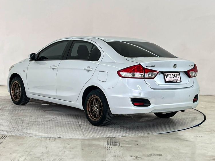 Suzuki Ciaz 2017 1.2 GL Sedan เบนซิน ไม่ติดแก๊ส เกียร์อัตโนมัติ ขาว รูปที่ 4