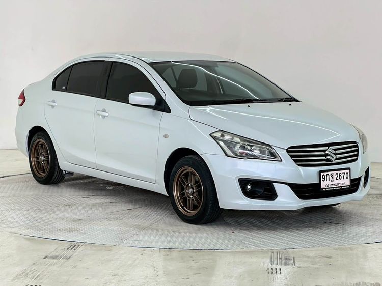 Suzuki Ciaz 2017 1.2 GL Sedan เบนซิน ไม่ติดแก๊ส เกียร์อัตโนมัติ ขาว รูปที่ 3