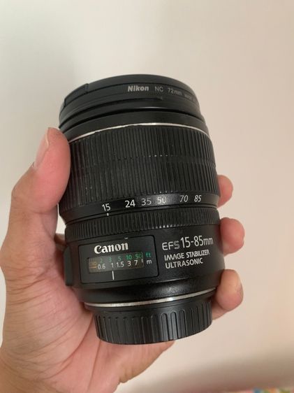 เลนส์ canon EFS 15 85 mm Images stabilizer Ultrasonic  รูปที่ 9