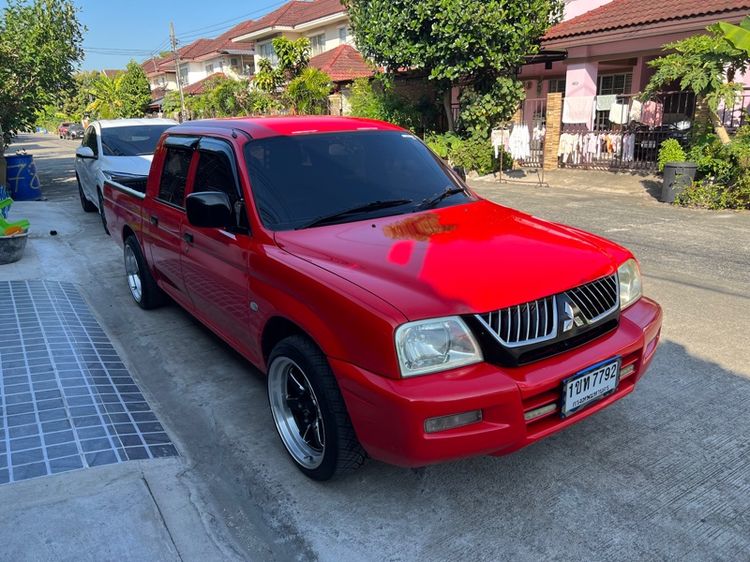 Mitsubishi Strada Grandis 2005 2.8 Grandis GLX Pickup ดีเซล ไม่ติดแก๊ส เกียร์ธรรมดา แดง รูปที่ 2