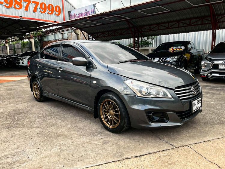 Suzuki Ciaz 2018 1.2 GL Sedan เบนซิน ไม่ติดแก๊ส เกียร์อัตโนมัติ เทา รูปที่ 3