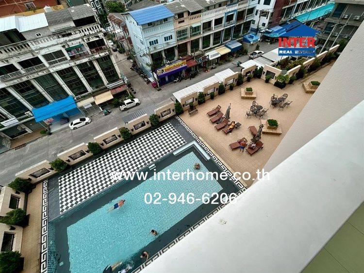 คอนโดมิเนียม 34.27 ตร.ม. ซิตี้การ์เด้น ทาวเวอร์ ซอยรุ้งแลนด์ ถนนพัทยาสาย3 ถนนพัทยาใต้ บางละมุง ชลบุรี รูปที่ 4