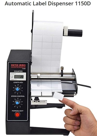 เครื่องลอกสติ๊กเกอร์อัตโนมัติ Automatic Label Dispenser รูปที่ 3