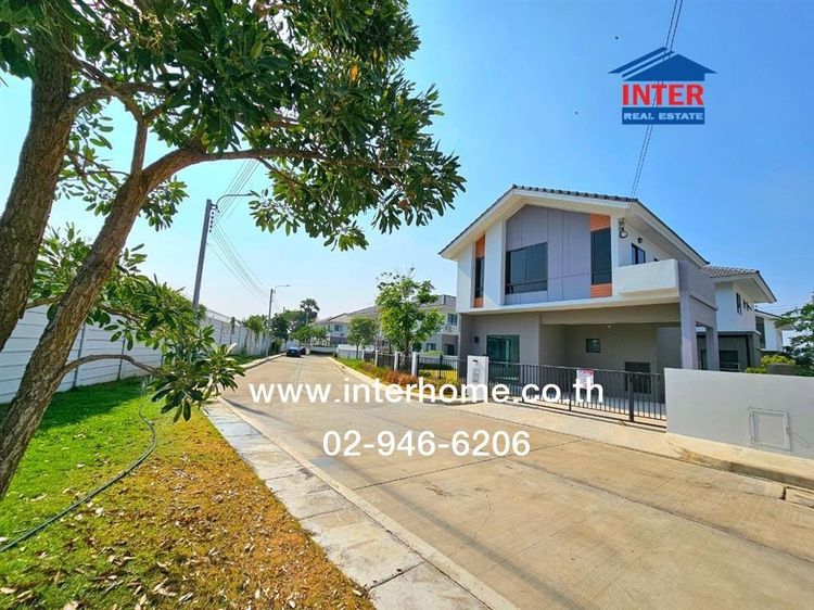 บ้านเดี่ยว 2 ชั้น 67.61 ตร.ว. หมู่บ้านเพอร์เฟคพาร์ค แจ้งวัฒนะ ซอยหอการค้า ถนนแจ้งวัฒนะ ถนนชัยพฤกษ์ ปากเกร็ด นนทบุรี รูปที่ 2