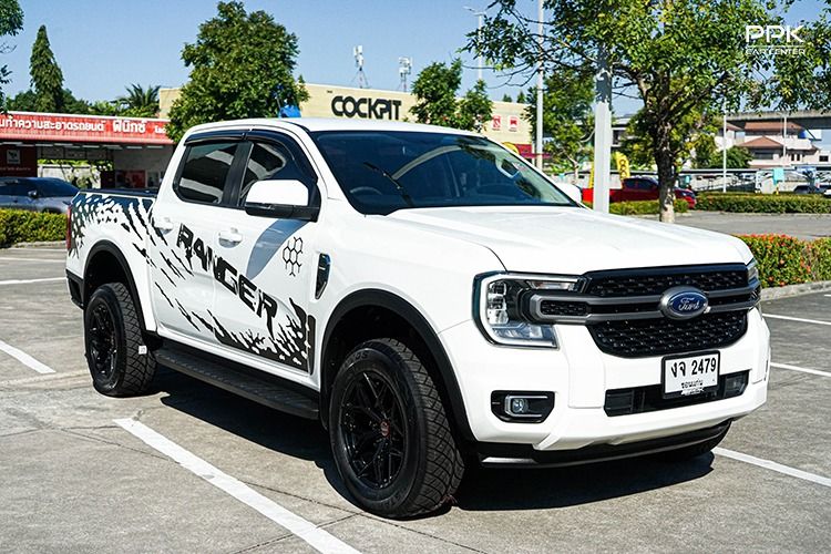 Ford Ranger 2023 2.0 Hi-Rider XLS Pickup ดีเซล ไม่ติดแก๊ส เกียร์อัตโนมัติ ขาว รูปที่ 3