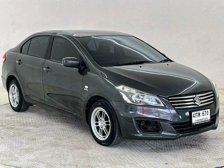 Suzuki Ciaz 2015 1.2 GL Sedan เบนซิน ไม่ติดแก๊ส เกียร์อัตโนมัติ เทา รูปที่ 3