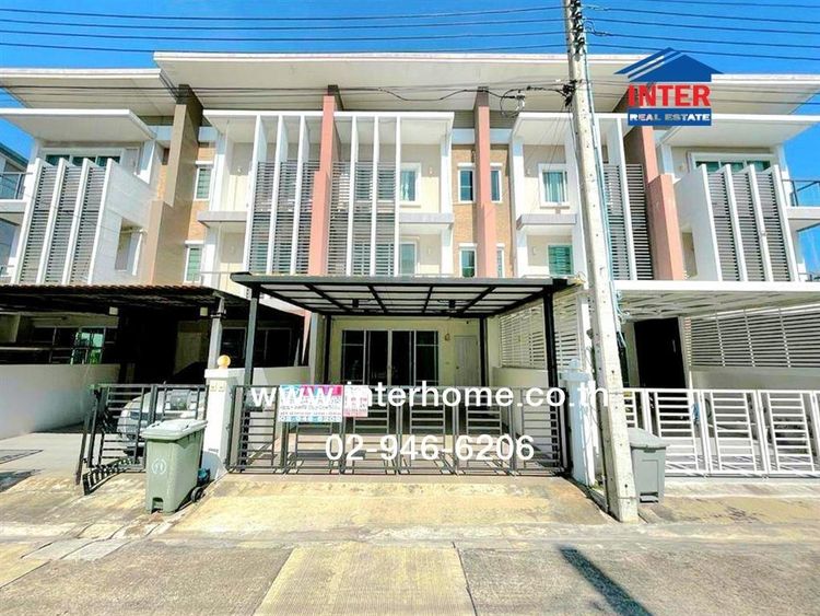 ทาวน์โฮม 3 ชั้น 24.2 ตร.ว. หมู่บ้านทาวน์อเวนิว ซิกซ์ตี้ วิภาวดี60 ใกล้ BTSสายสีเขียว สถานีบางบัว ซอยวิภาวดีรังสิต60 แยก3-9 ถนนวิภาวดีรังสิต  รูปที่ 2