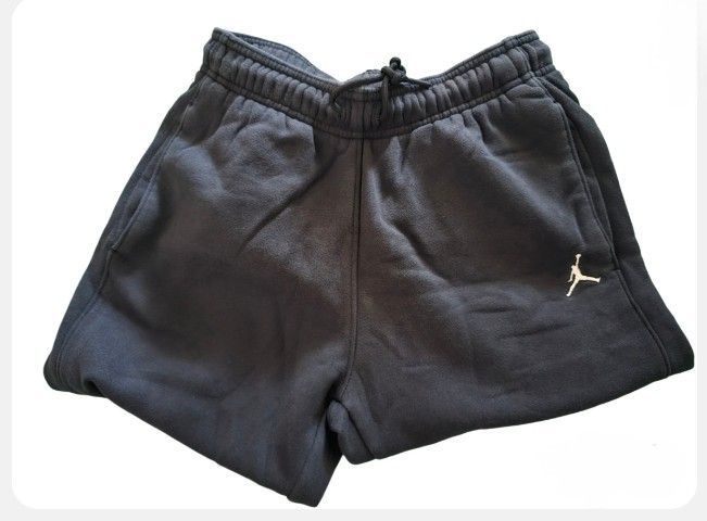 กางเกงjoggerวอร์ม Jordan สีดำไซส์ XS เอว 26 ผ้าบุขนอุ่น   รูปที่ 6