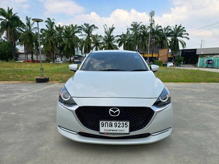 รถ Mazda Mazda 2 1.3 Skyactiv-G S Leather Sedan สี ขาว