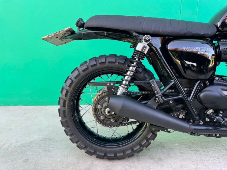Triumph Bonneville T120 black ปี18  รูปที่ 9