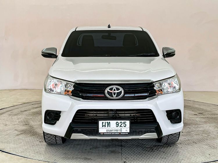 Toyota Hilux Revo 2018 2.4 J Plus Pickup ดีเซล ไม่ติดแก๊ส เกียร์ธรรมดา ขาว รูปที่ 2