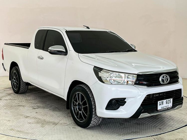 Toyota Hilux Revo 2018 2.4 J Plus Pickup ดีเซล ไม่ติดแก๊ส เกียร์ธรรมดา ขาว รูปที่ 3