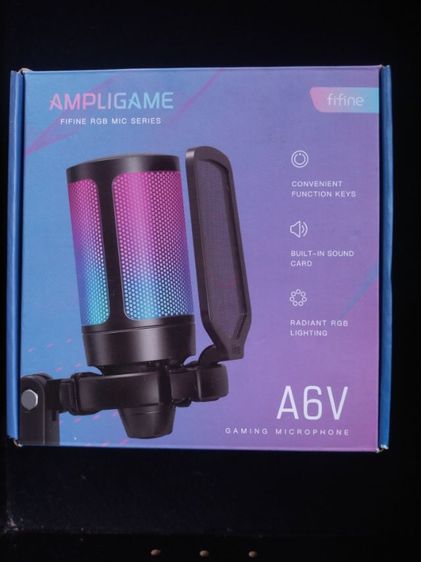 ชุดไมโครโฟนเกมมิ่ง USB สีขาว FIFINE รูปที่ 2