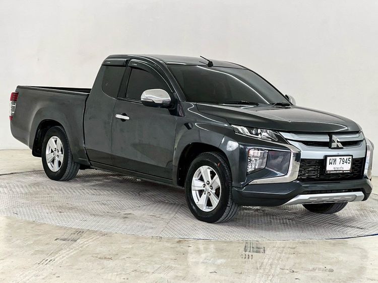 Mitsubishi Triton 2019 2.5 GLX Pickup ดีเซล ไม่ติดแก๊ส เกียร์ธรรมดา เทา รูปที่ 3