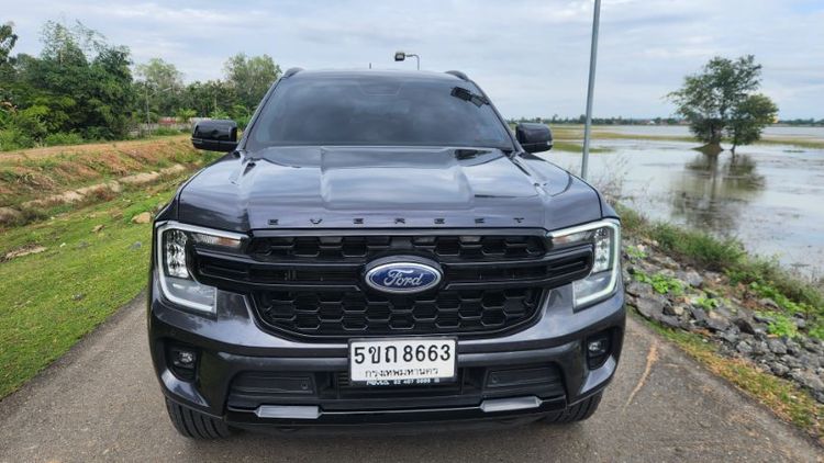Ford Everest 2024 2.0 Turbo Sport Utility-car ดีเซล ไม่ติดแก๊ส เกียร์อัตโนมัติ ดำ รูปที่ 2