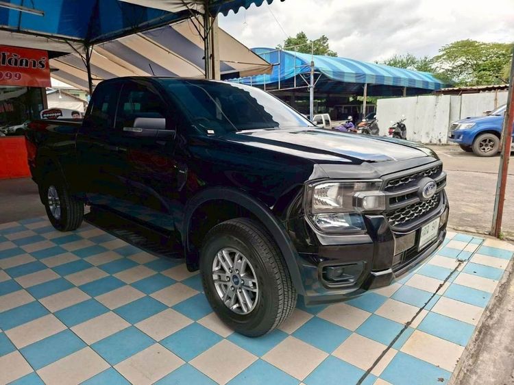 Ford Ranger 2023 2.0 Hi-Rider XL+ Pickup ดีเซล ไม่ติดแก๊ส เกียร์ธรรมดา ดำ รูปที่ 3