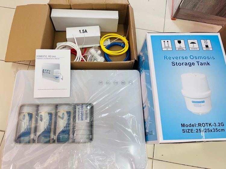 เครื่องกรองน้ำ RO 5ขั้นตอน