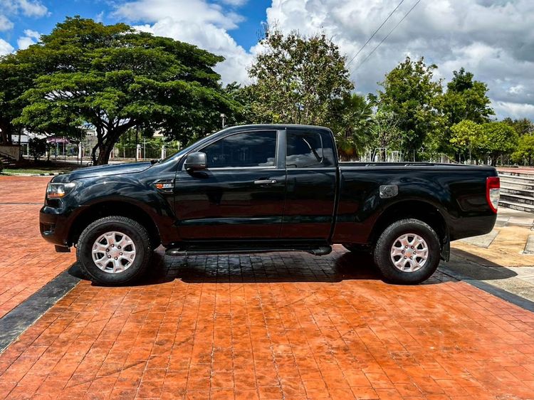 Ford Ranger 2017 2.2 Hi-Rider XL Plus Pickup ดีเซล ไม่ติดแก๊ส เกียร์ธรรมดา ดำ รูปที่ 4