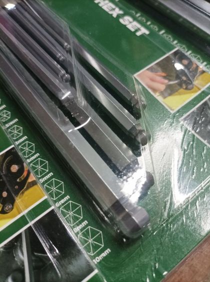 ประแจหกเหลี่ยม 9 นิ้วบรรจุ 9 ชิ้น รูปที่ 4