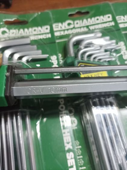 ประแจหกเหลี่ยม 9 นิ้วบรรจุ 9 ชิ้น รูปที่ 5