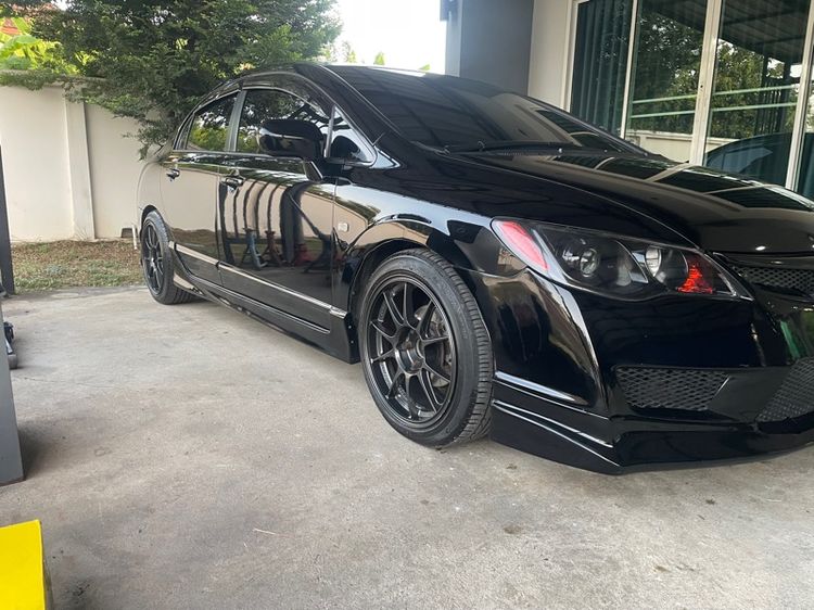Honda Civic 2007 Sedan เบนซิน ไม่ติดแก๊ส เกียร์อัตโนมัติ ดำ รูปที่ 2