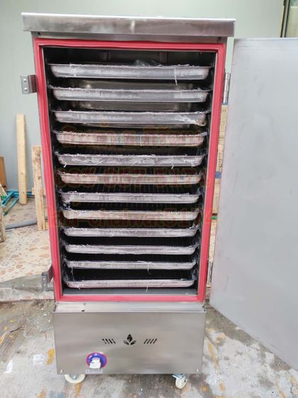 ตู้หุงข้าวใช้แก๊ส12ถาด รูปที่ 13