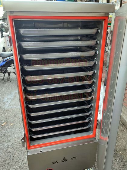 ตู้หุงข้าวใช้แก๊ส12ถาด รูปที่ 8