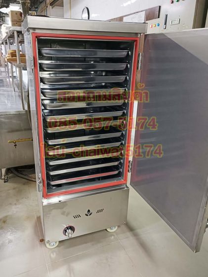 ตู้หุงข้าวใช้แก๊ส12ถาด รูปที่ 12