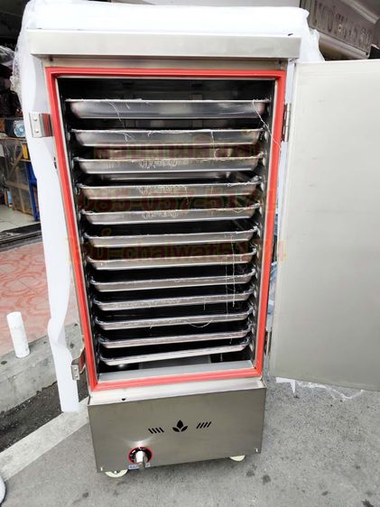 ตู้หุงข้าวใช้แก๊ส12ถาด รูปที่ 3