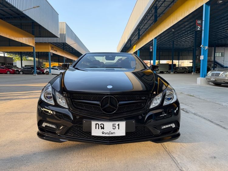 Mercedes-Benz E-Class 2010 E200 CGI Sedan เบนซิน เกียร์อัตโนมัติ ดำ รูปที่ 2