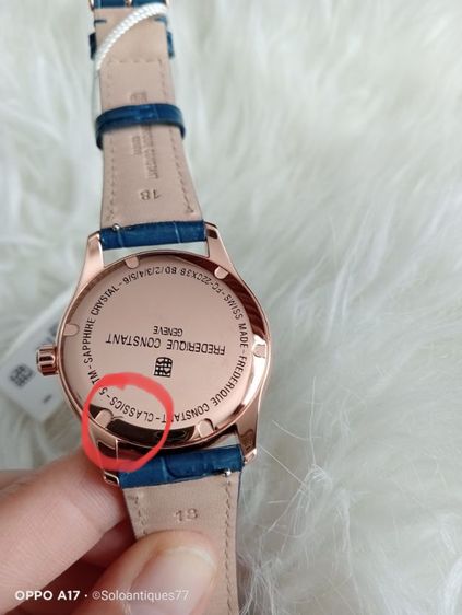 Frederique Constant FC-220NSD3BD4
Classics dimond Lady Quartz
 รูปที่ 9