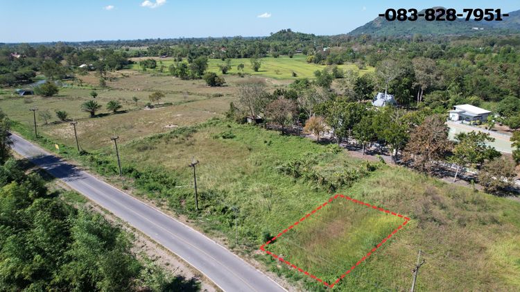 (ขาย) ที่ดิน 98 ตารางวา ต.พรหมณี ติดถนนหลวง วิวเขาชัด มีโฉนด ใกล้ รร.จปร. รูปที่ 4