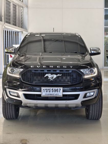 Ford Everest 2019 2.0 Titanium Utility-car ดีเซล เกียร์อัตโนมัติ ดำ รูปที่ 2
