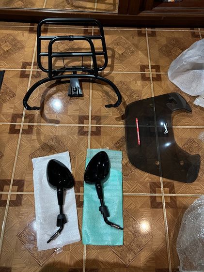 ตะแกรงเวสป้า บังลมเวส กระจกเวสป้า สปิน 150 ปี 2018