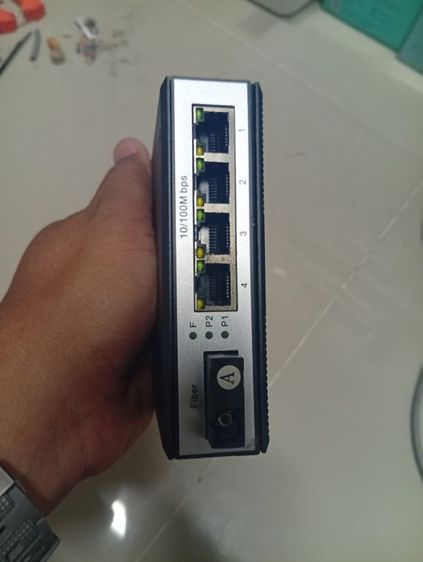 Industrial switch PoE 1port fiber-4port PoE 100Mbps รูปที่ 6